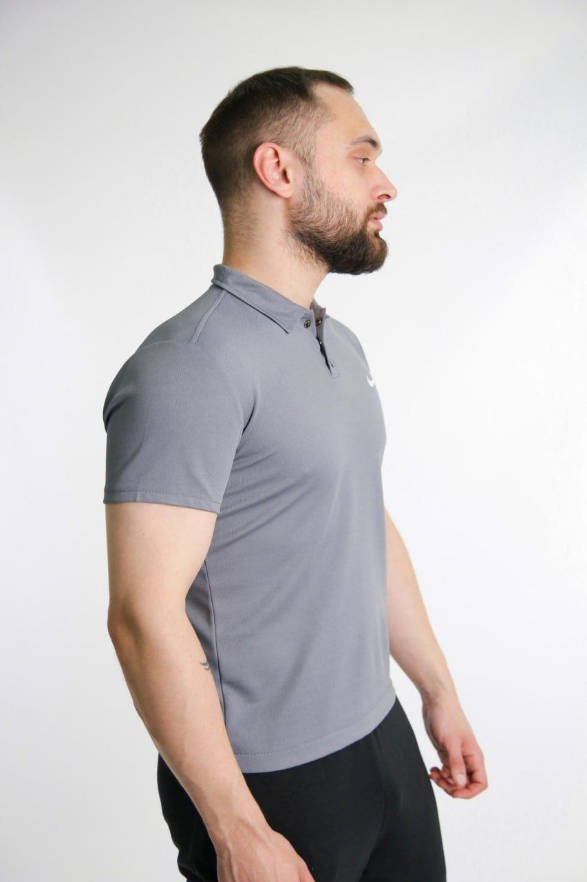 Футболка Polo Найк серая