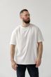 Базова чоловіча OVERSIZE футболка біла