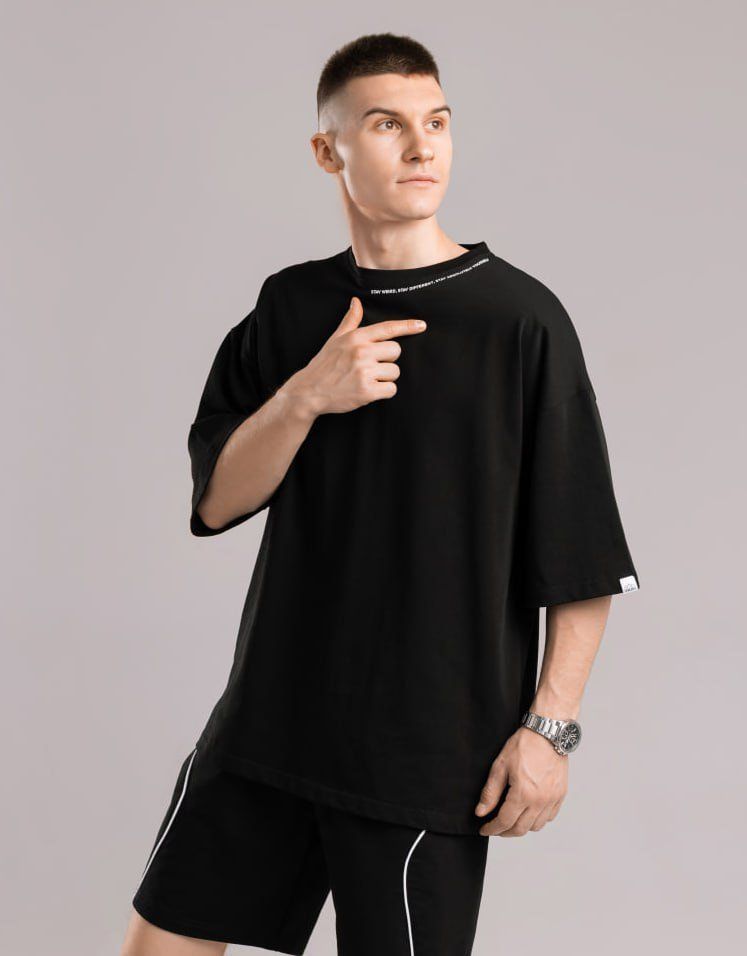 Футболка Pobedov Onyx черная