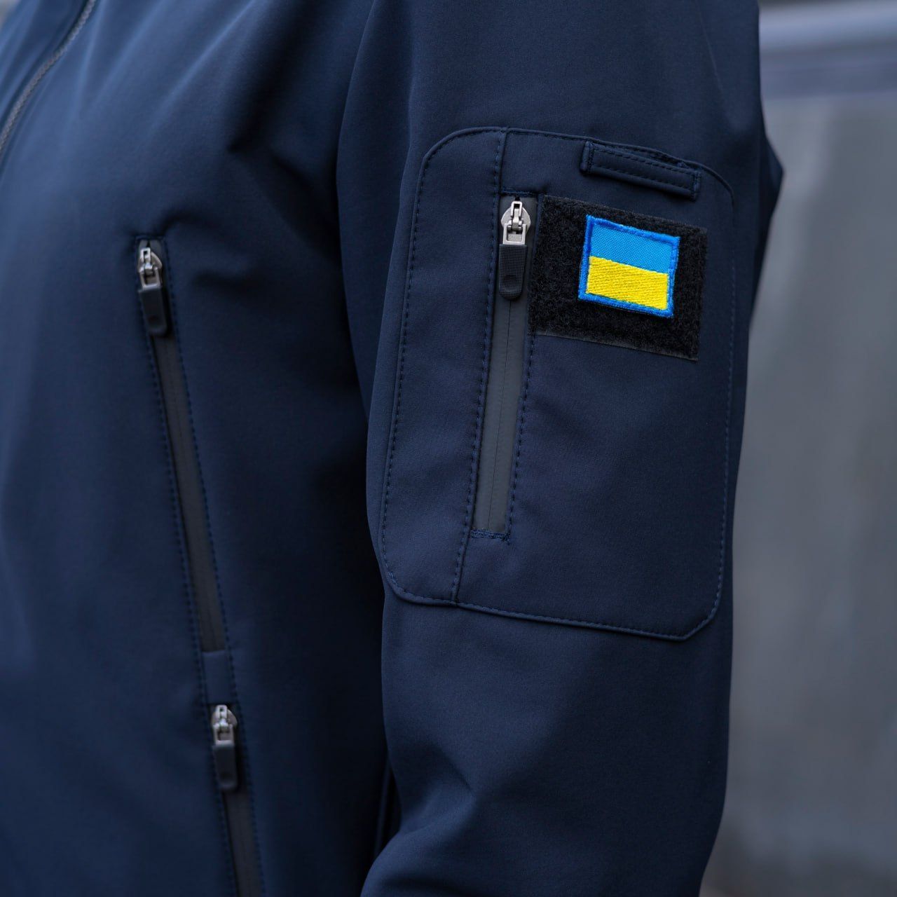 Куртка Pobedov Jacket Motive синя