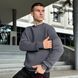 Свитшот теплый Pobedov Apex графит