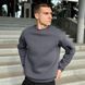 Свитшот теплый Pobedov Apex графит