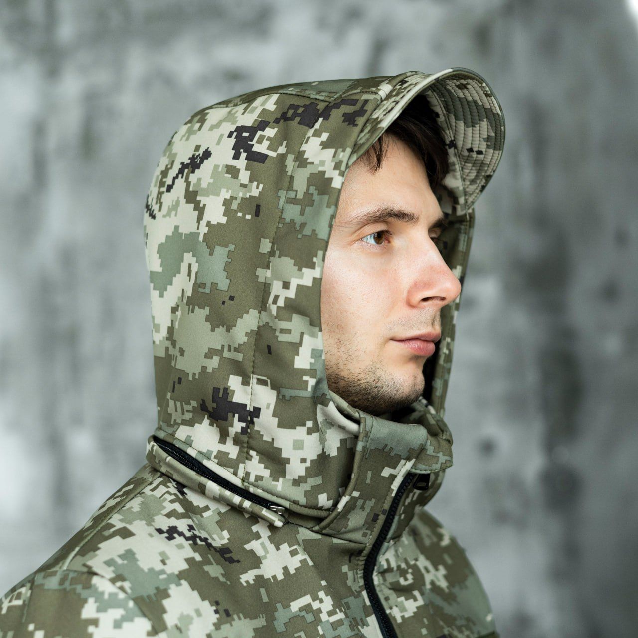 Куртка Pobedov Jacket Motive піксель з липучками, S
