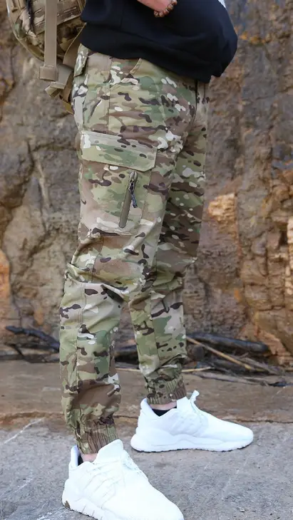 Тактичні штани джогери Call Dragon Tactical, камуфляж Multicam, S