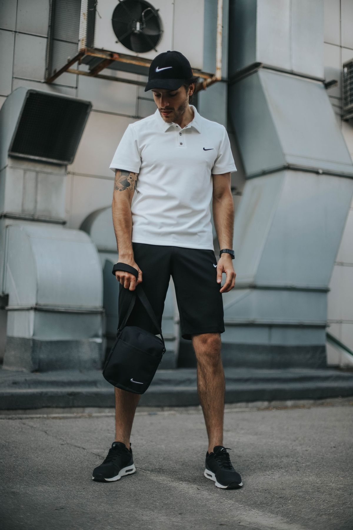 Футболка Polo Найк белая