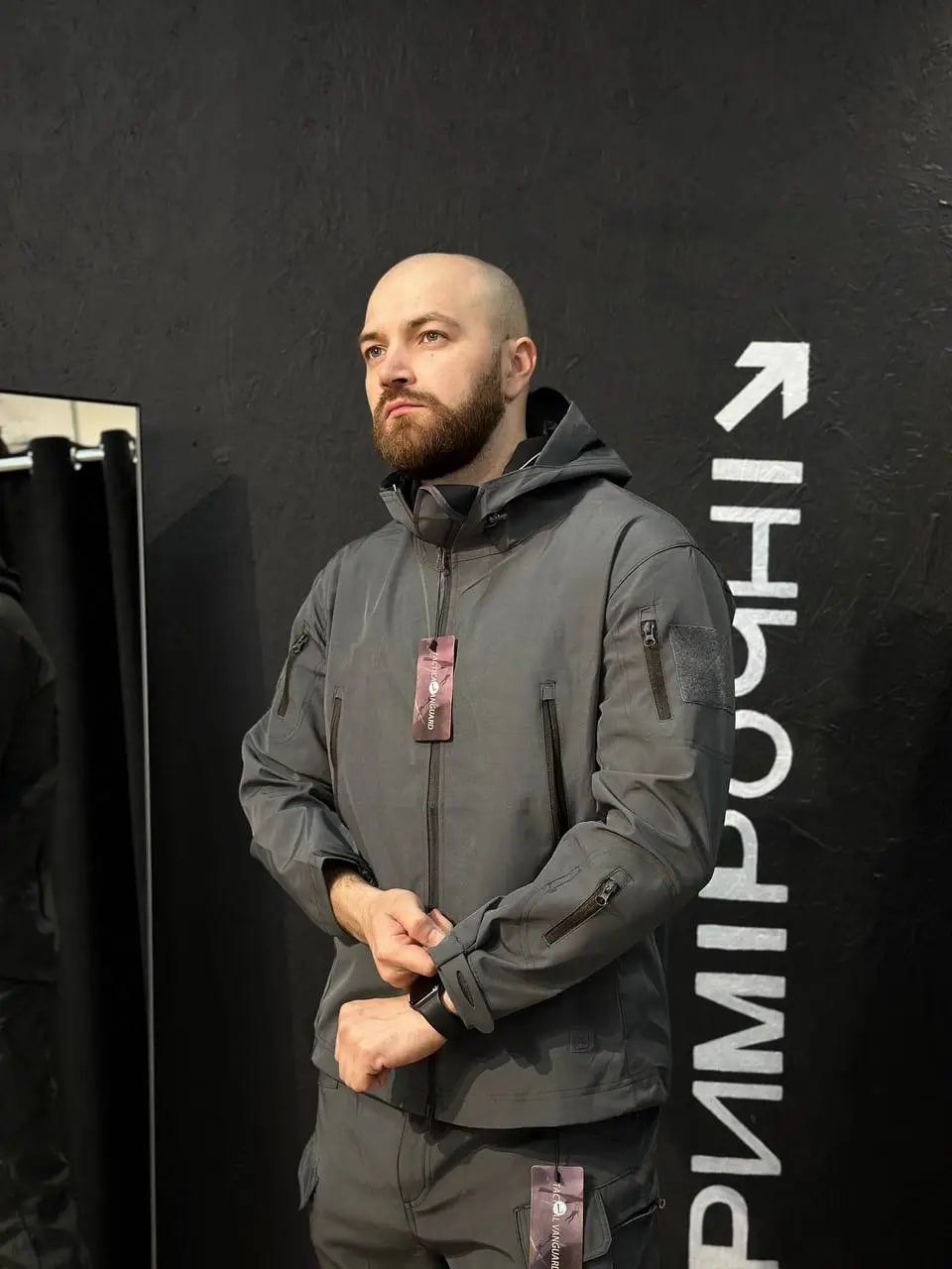 Куртка VANGUARD Dewspo без утепления Серый, S