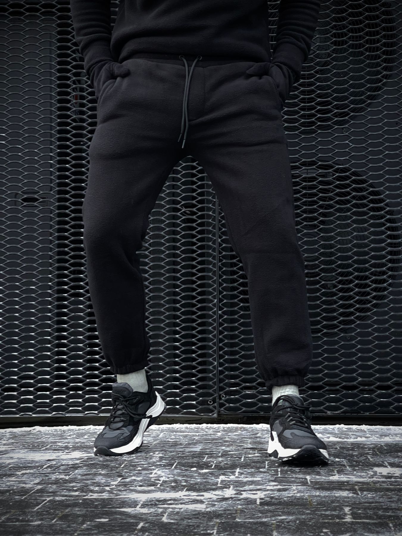 Костюм 'Fleece' чорний, Чорний, M