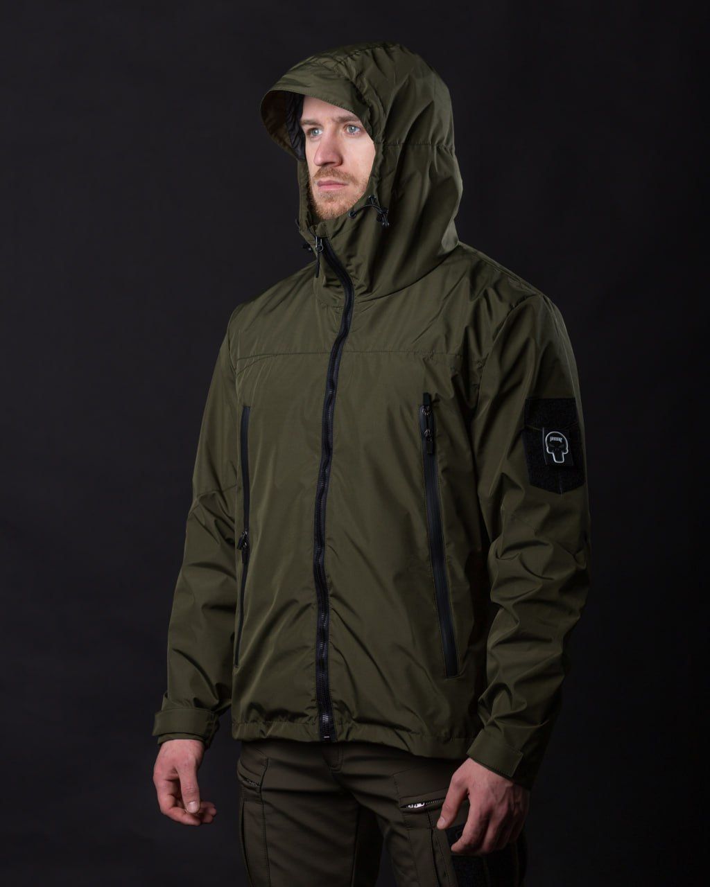 Куртка ветровка BEZET Кентавр хаки, S