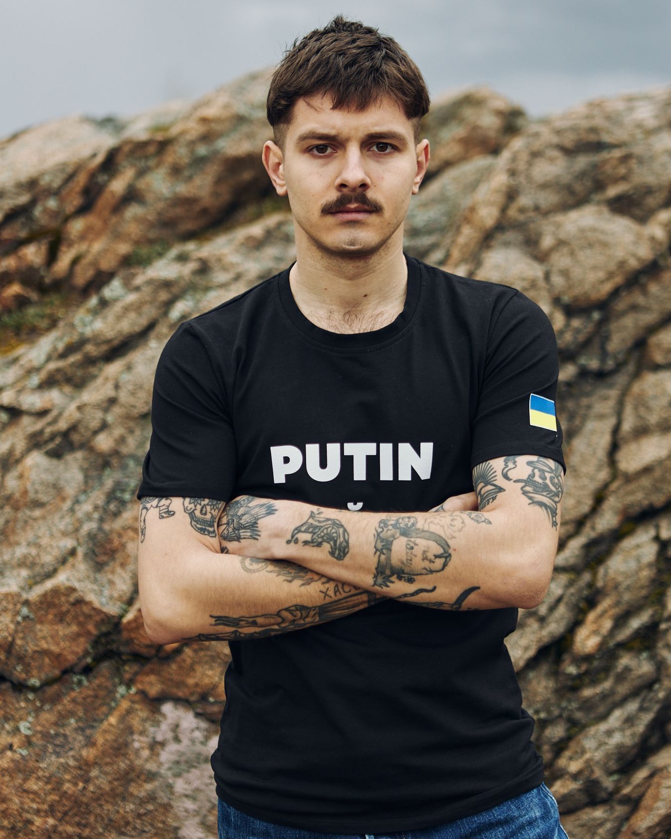 Футболка PUTIN XYЙLO черная