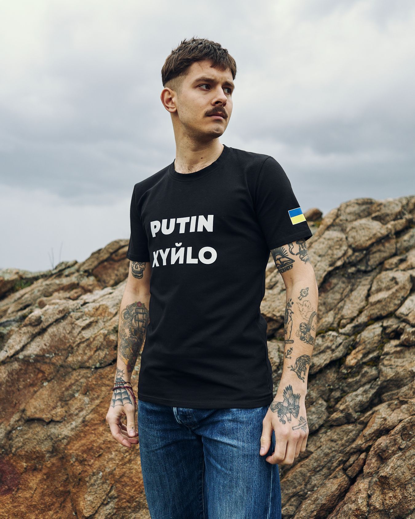 Футболка PUTIN XYЙLO черная