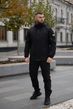 Комплект Softshell "Reef" на флісі чорний