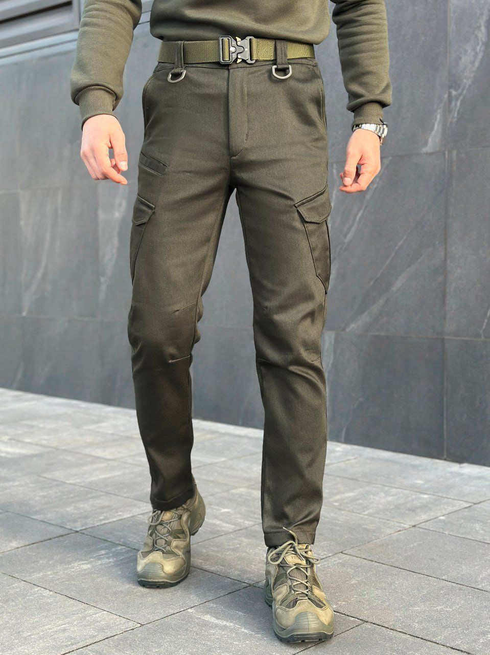 Штани зимові Pobedov "Tactical" хакі