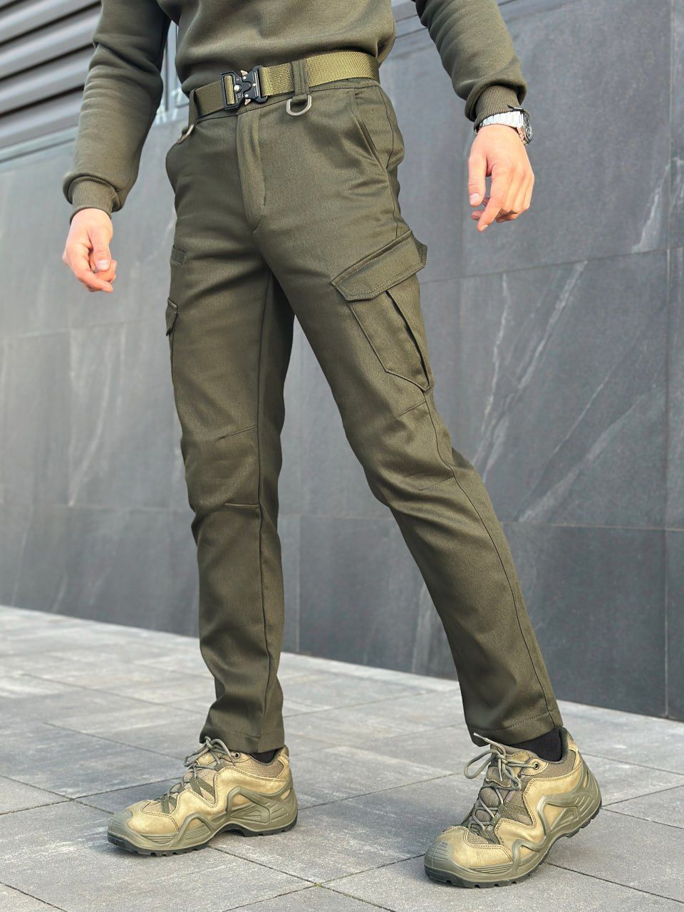 Штани зимові Pobedov "Tactical" хакі