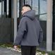 Худі на флісі oversize Pobedov Urbanist Графіт