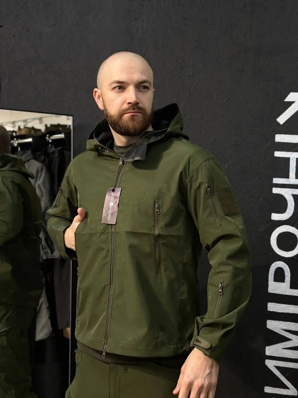 Куртка VANGUARD Dewspo без утеплення Олива, S