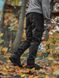 Теплі карго штани Rextim Softshell Hi-Tech чорні на флісі