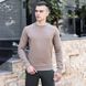 Свитшот "Pobedov "001"&nbsp;бежево-коричневий