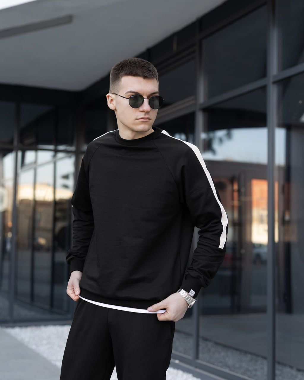 Костюм Pobedov Black moon чорний, S