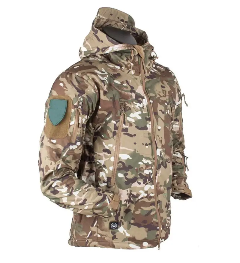 Куртка HWB на флісі софт шелл мультикам Soft Shell, 4XL