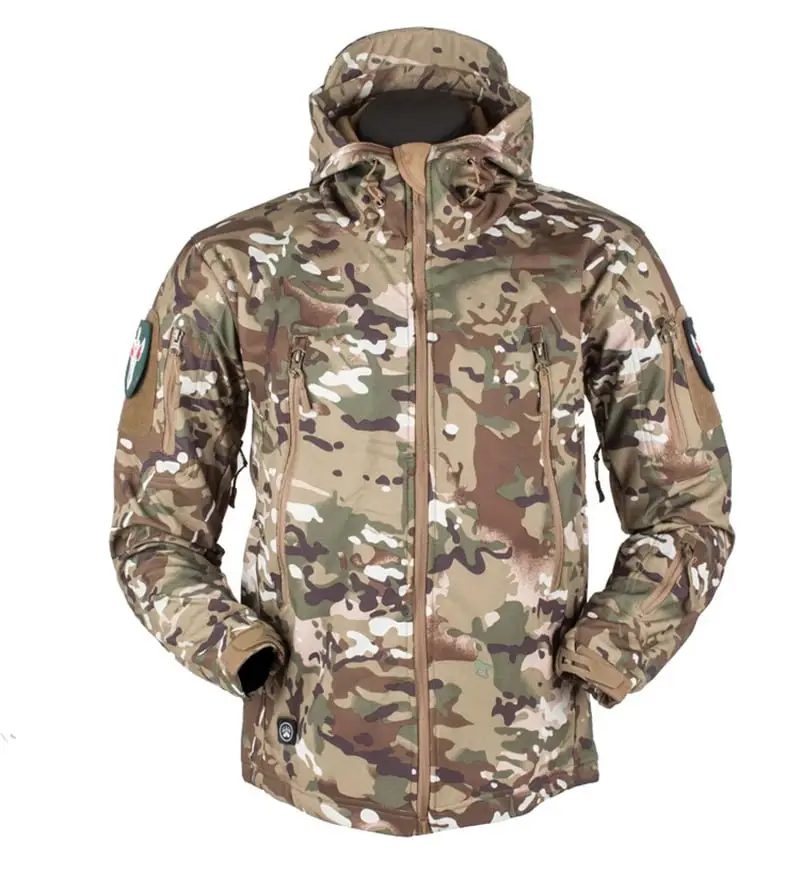 Куртка HWB на флісі софт шелл мультикам Soft Shell, 4XL