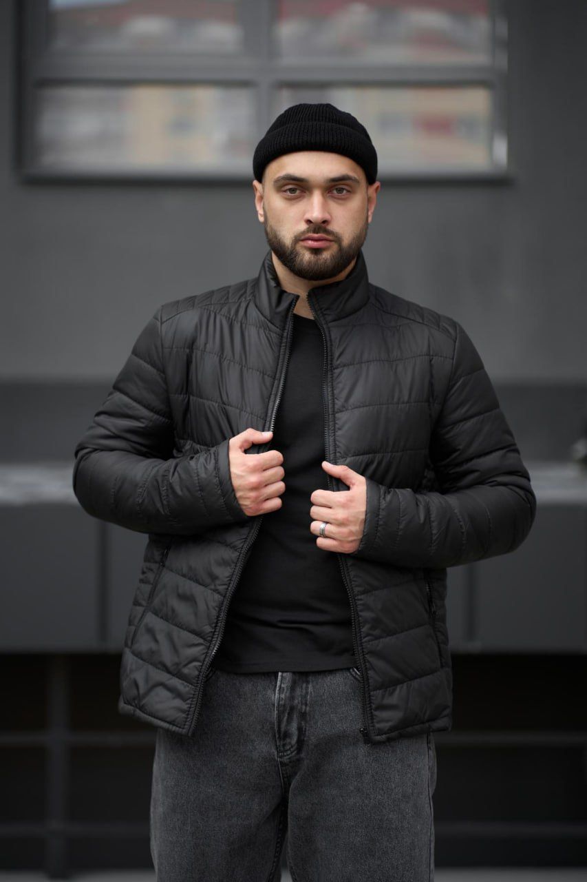 Куртка Чоловіча демісезонна Intruder Memoru чорна