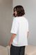 Женская OVERSIZE футболка белая
