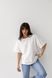 Женская OVERSIZE футболка белая