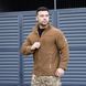 Толстовка флісова Pobedov Voin Койот з липучками, S