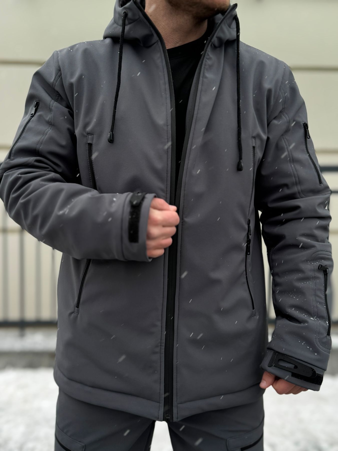Зимовий костюм Softshell Omni-Heat сірий, M