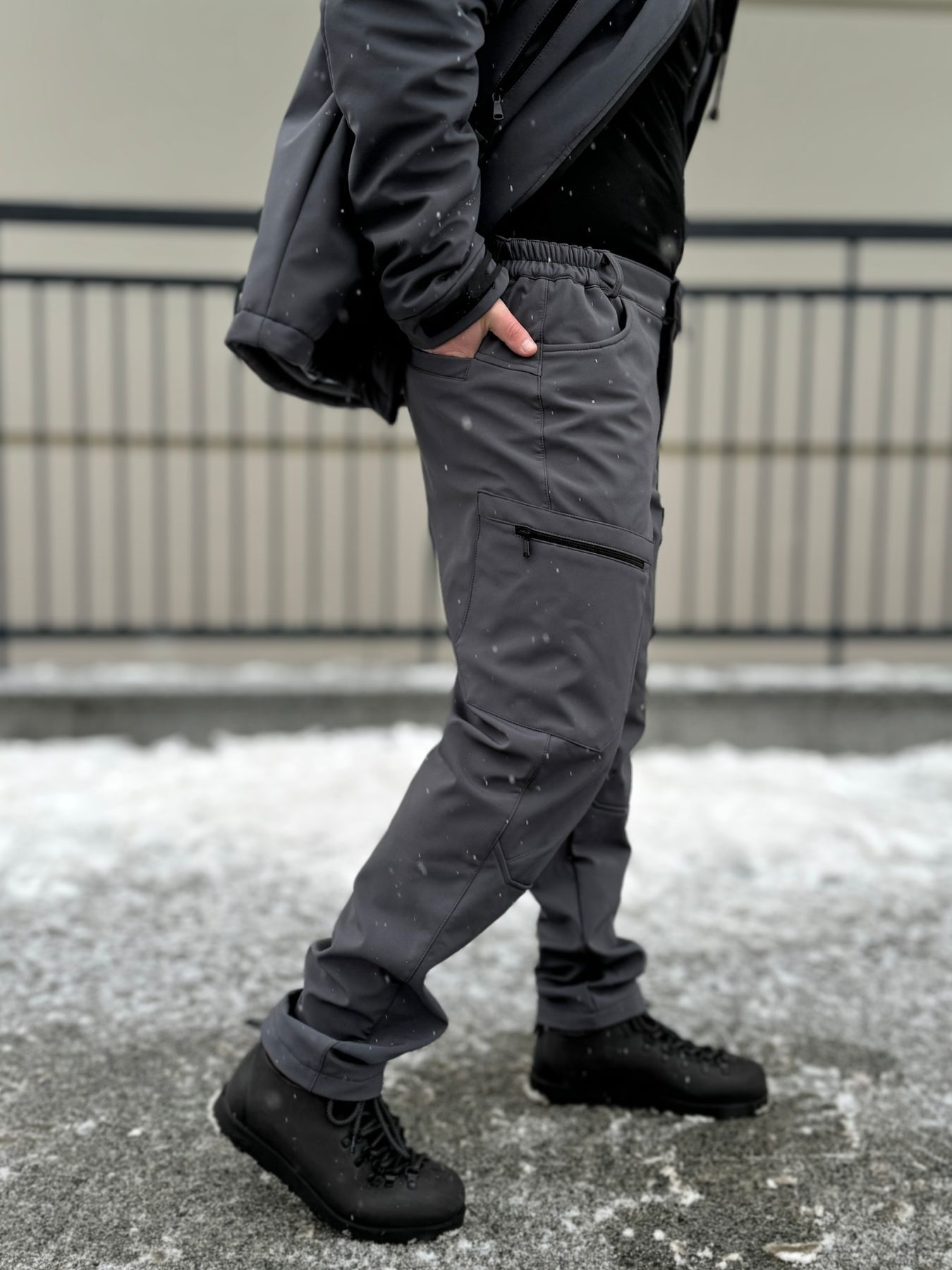 Зимовий костюм Softshell Omni-Heat сірий, M