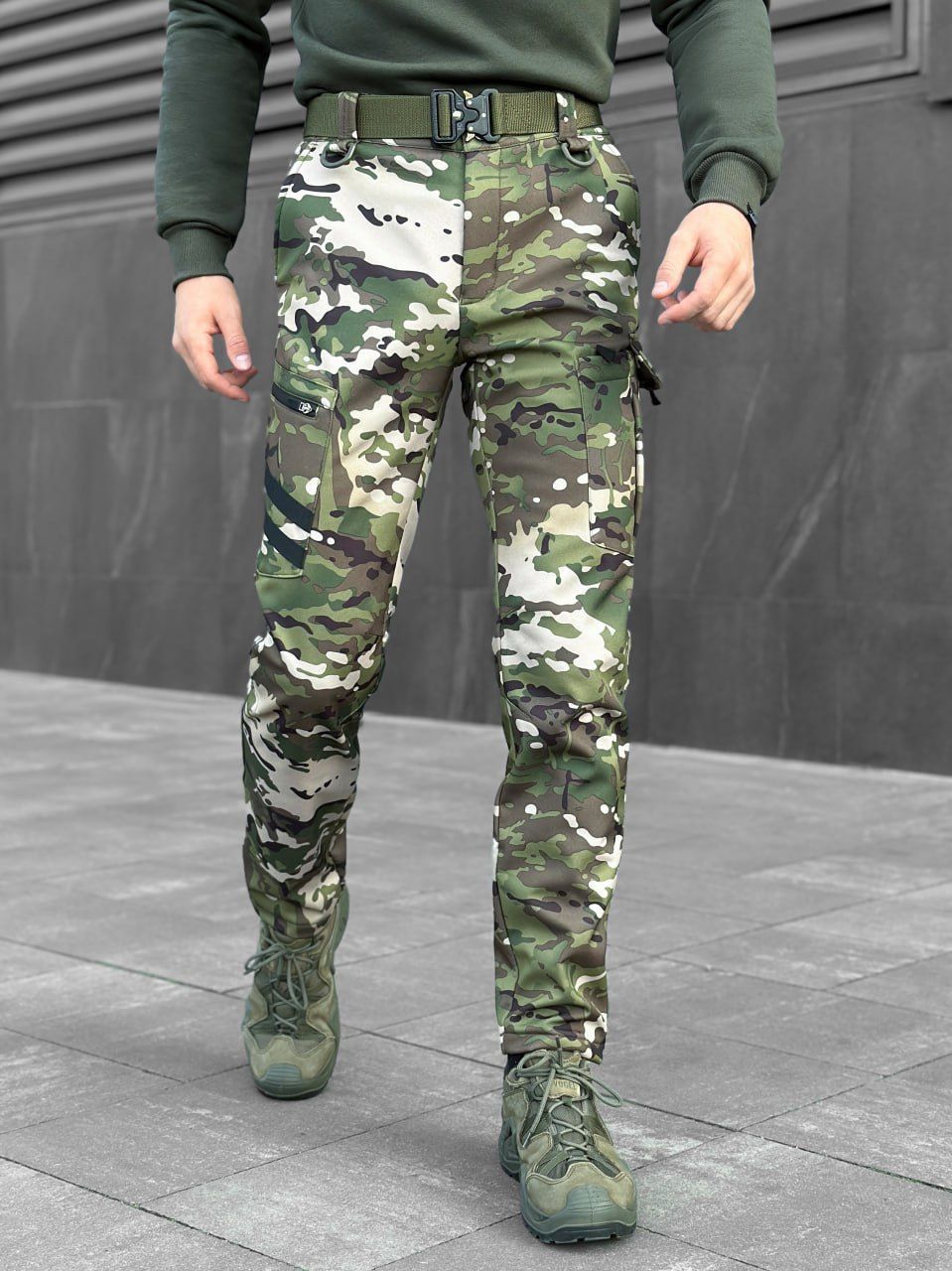 Штани Pobedov trousers "Static" мультикам