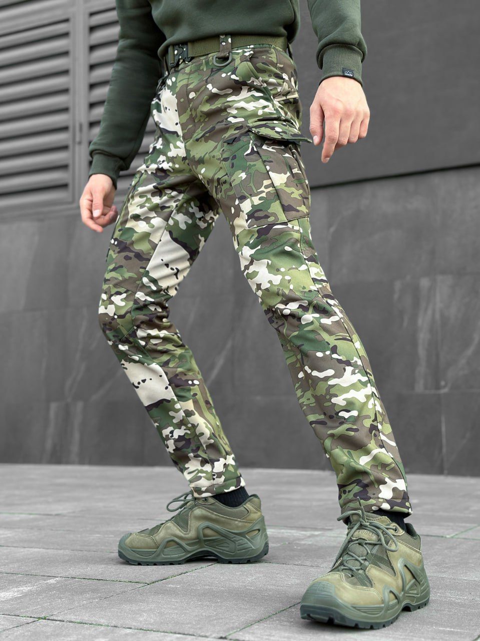 Штани Pobedov trousers "Static" мультикам