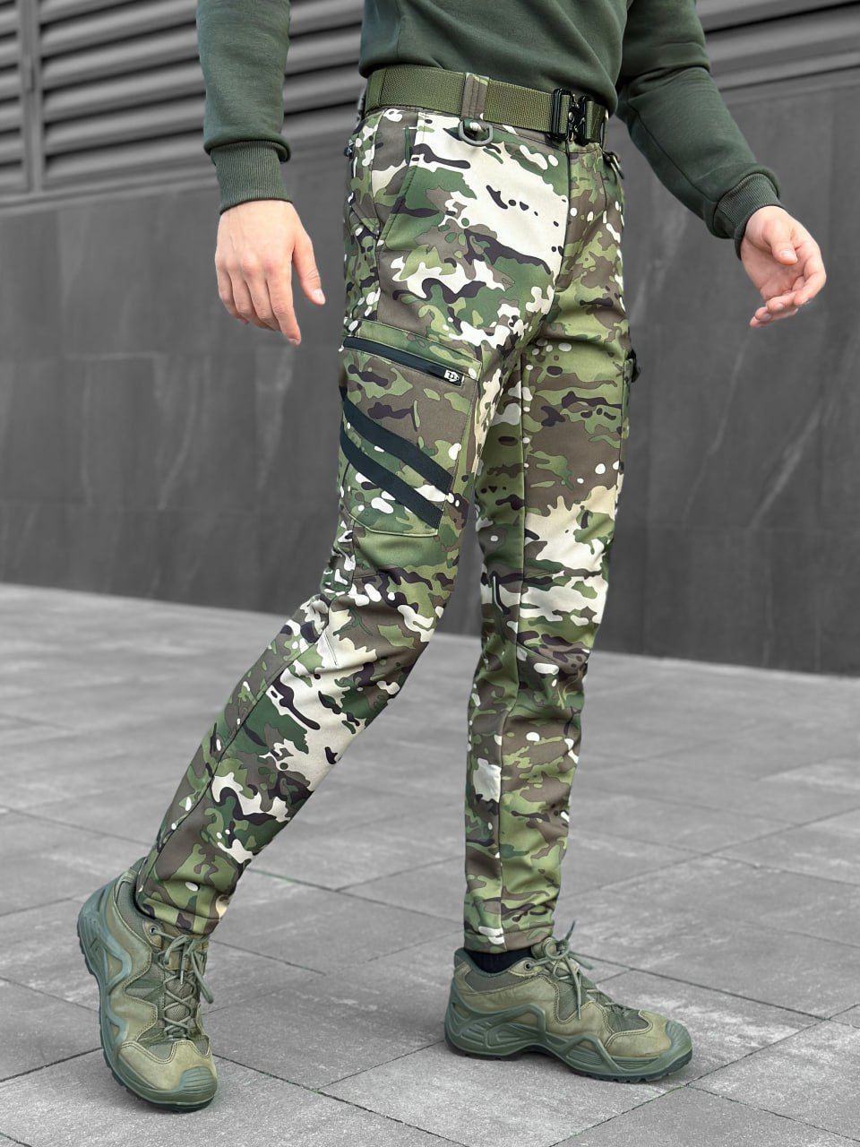 Штани Pobedov trousers "Static" мультикам