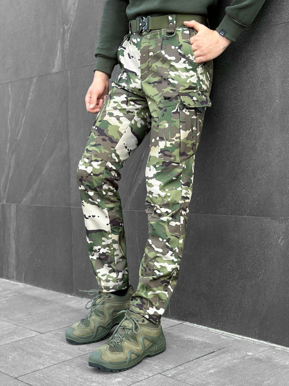 Штани Pobedov trousers "Static" мультикам