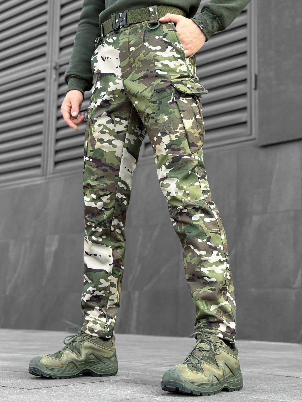 Штани Pobedov trousers "Static" мультикам