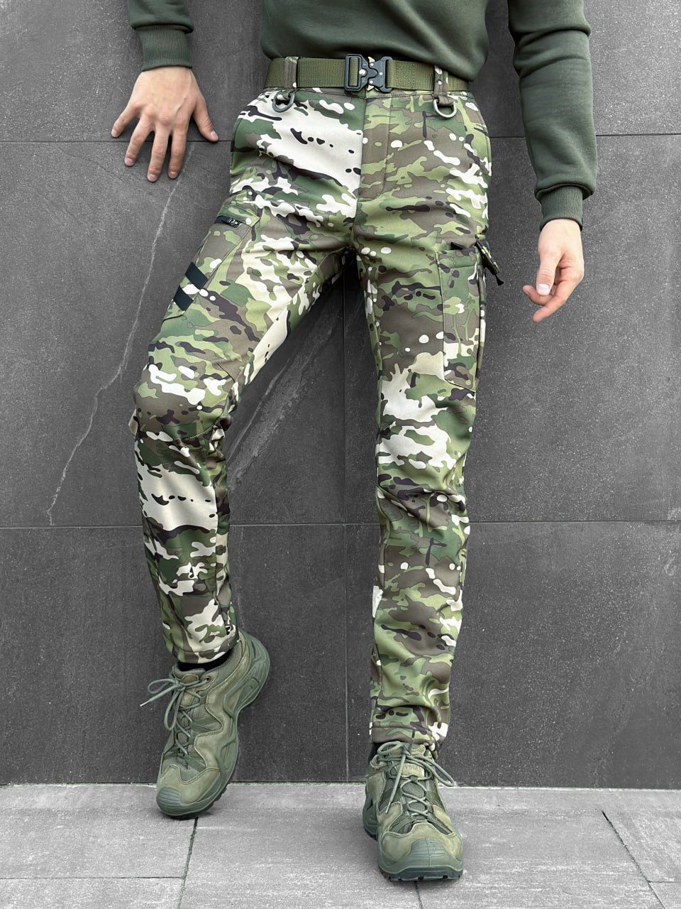 Штани Pobedov trousers "Static" мультикам