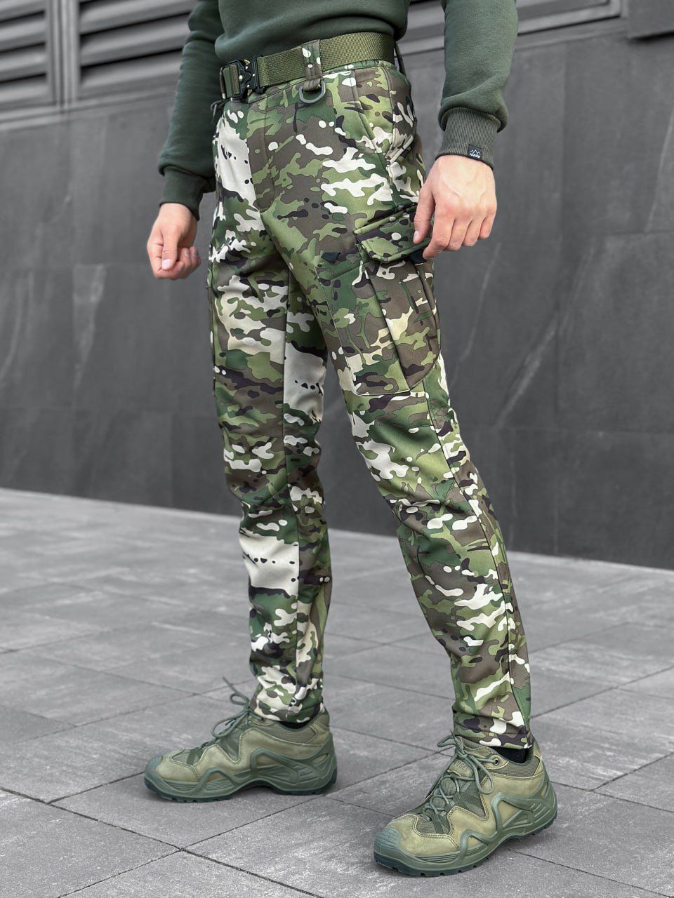 Штани Pobedov trousers "Static" мультикам