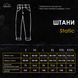 Комплект Softshell куртка Motive + штаны Static синий на флисе, S