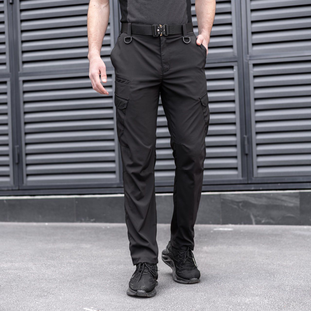 Штани-карго Pobedov Tactical Soft чорні