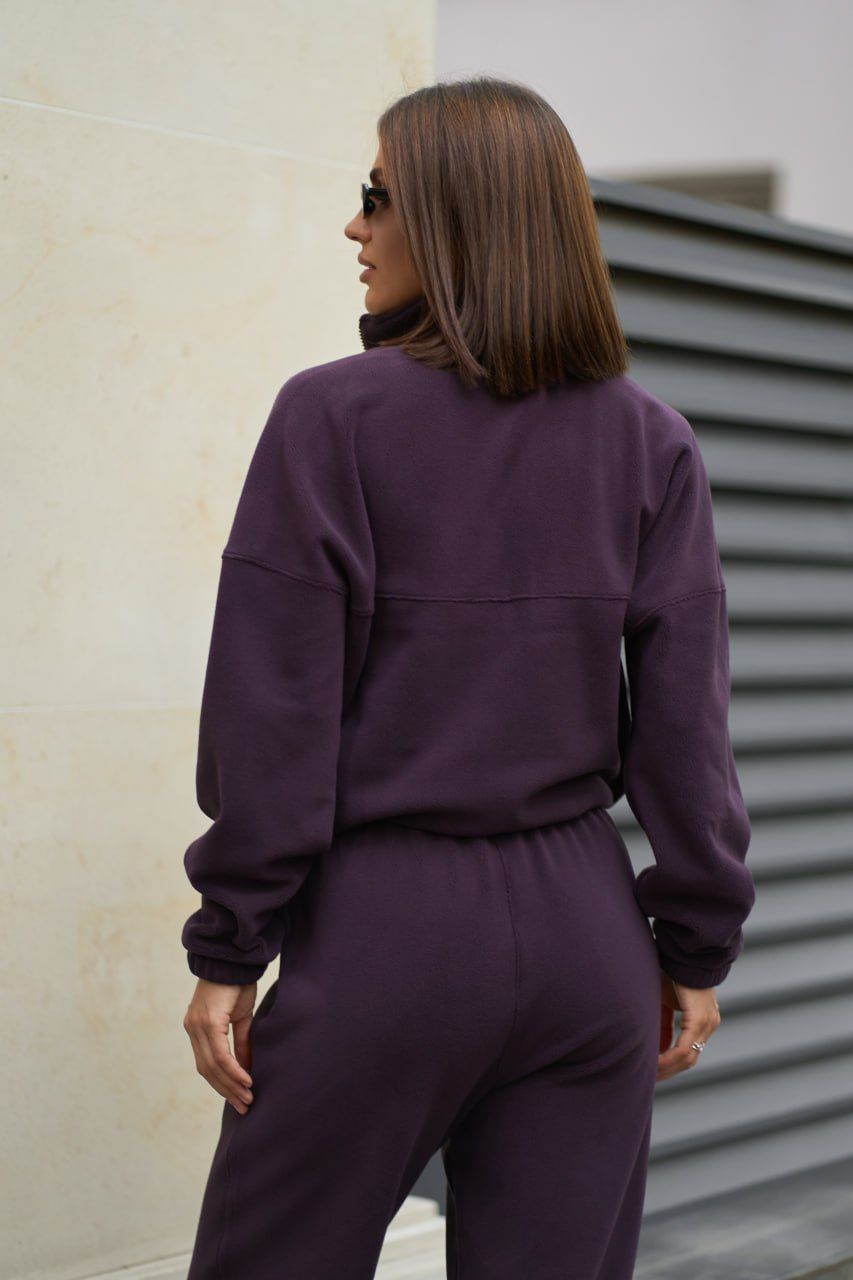 Теплий жіночий костюм на флісі Teddy Fleece Deep Plump