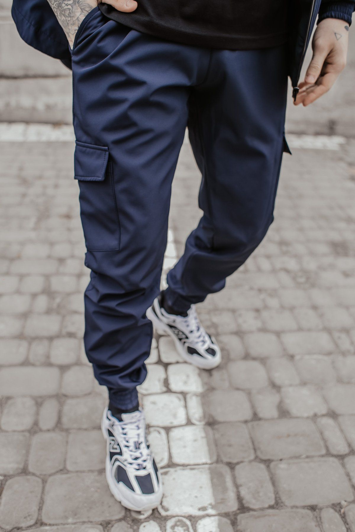 Штаны синие "Easy" softshell