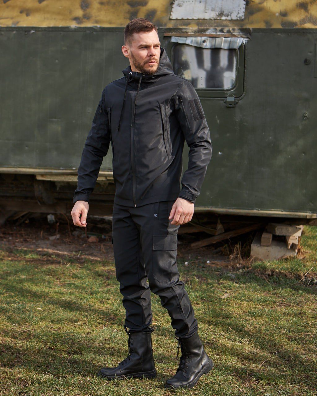 Чоловічий полегшений тактичний костюм Xtone GHOST Tactical Suit G2 чорний