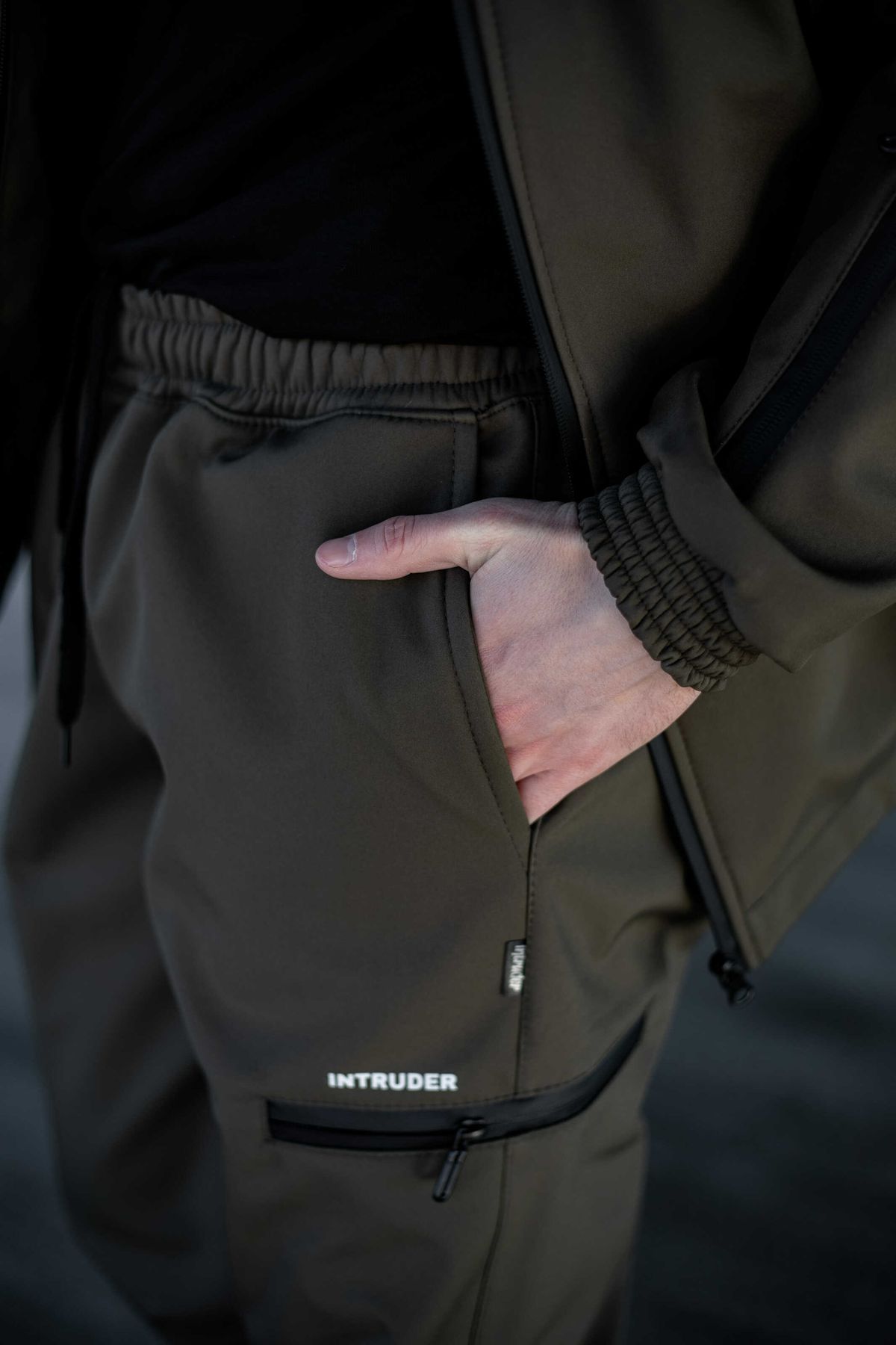 Штаны утепленные SoftShell Reef Хаки
