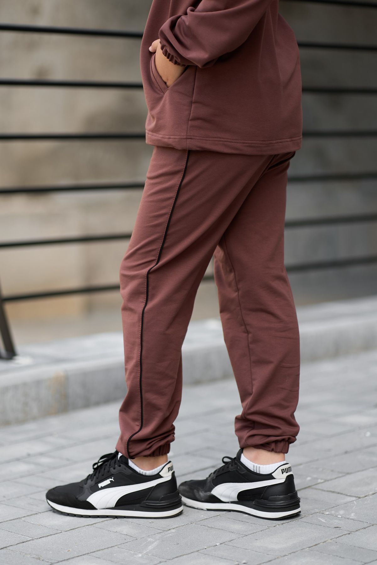 Спортивний костюм Urban двунитка шоколадний, 128