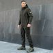 Комплект Softshell куртка Motive + штаны Static хаки на флисе, S