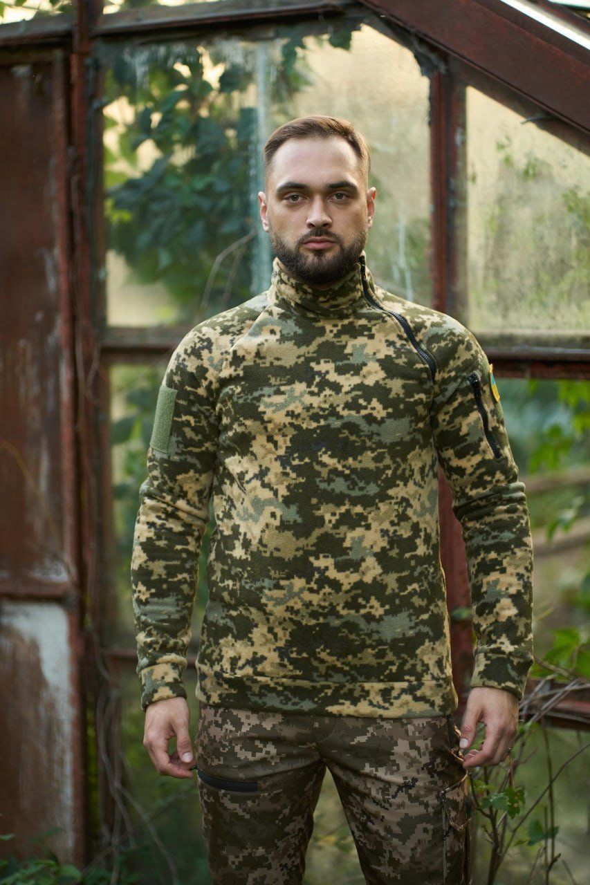 Кофта флисовая One Snake пиксель