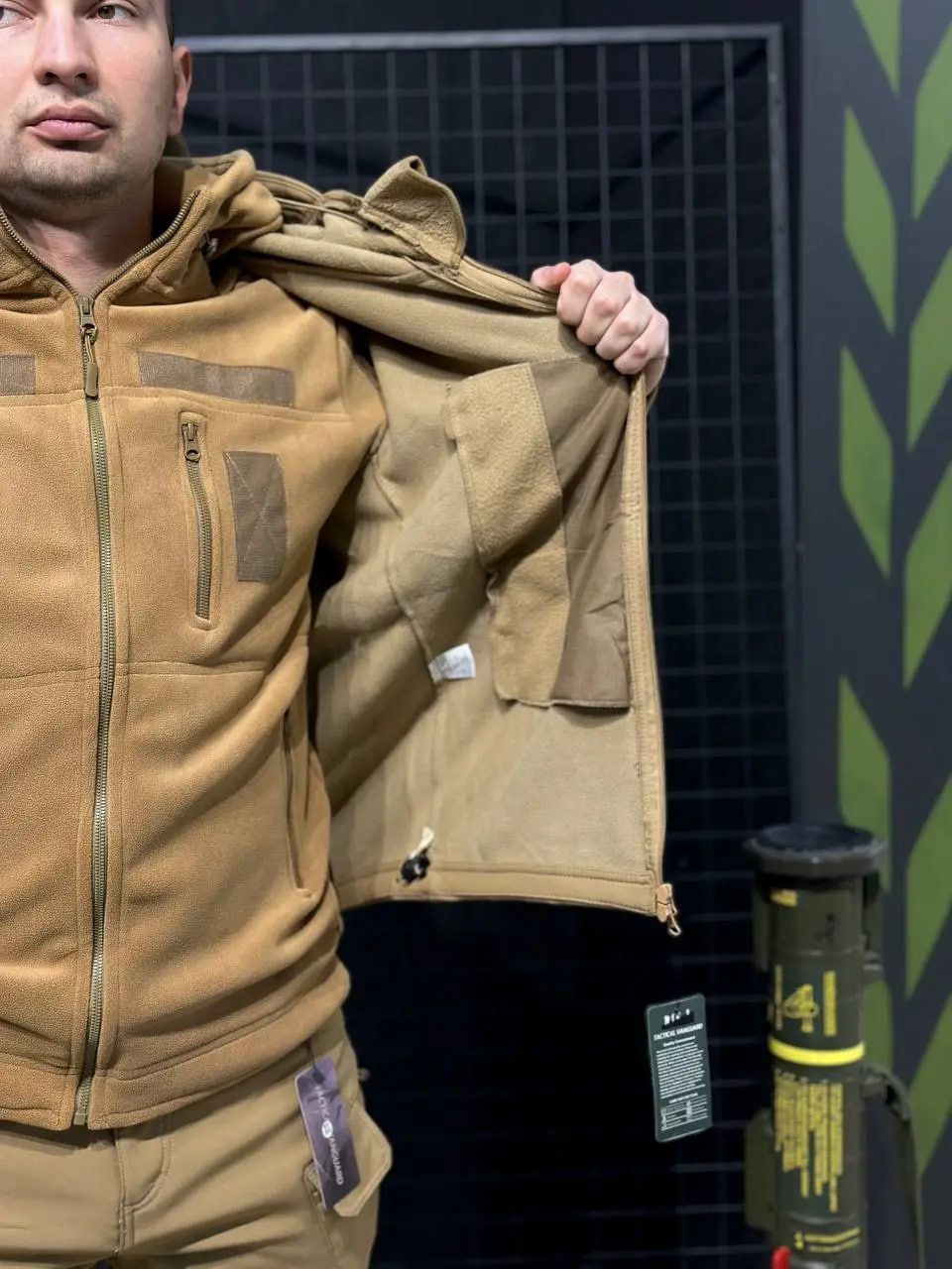 Куртка софтшел Койот Soft Shell на флісі, L