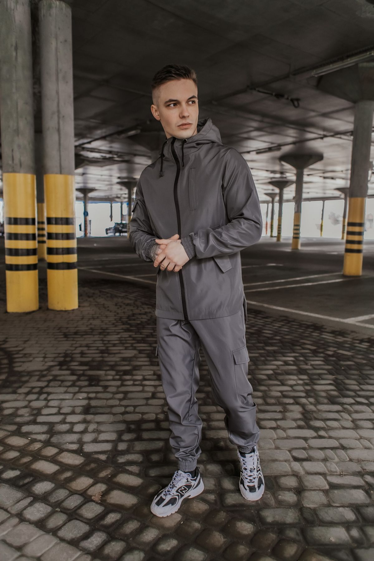 Штани сірі "Easy" softshell