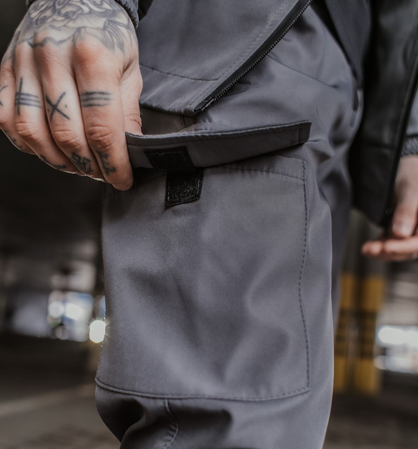 Штани сірі "Easy" softshell