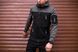 Куртка Pobedov Korol' Lev SOFTSHELL чорно-сіра